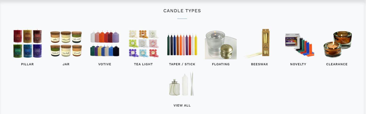Generalwax- Glass candle supplier