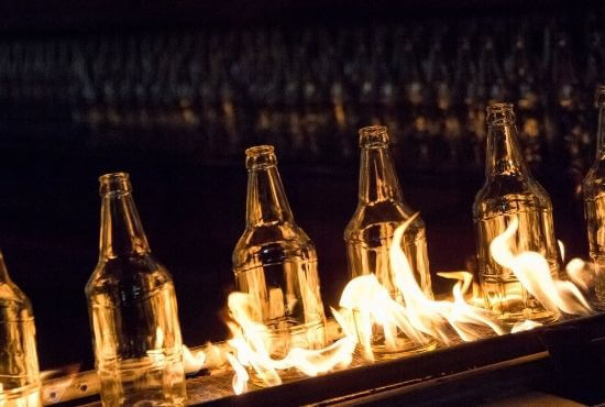 Glass Beer Bottles Annealing